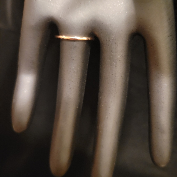 2/$20 Celestial Rose Gold Crescent Moon Ring - Picture 3 of 4